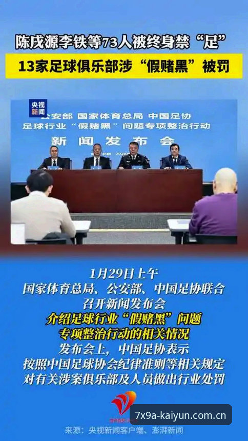 凯发体育平台用户登录 足球圈地震!17人终身禁足+48人遭罚,资深球迷分享3个深层观察