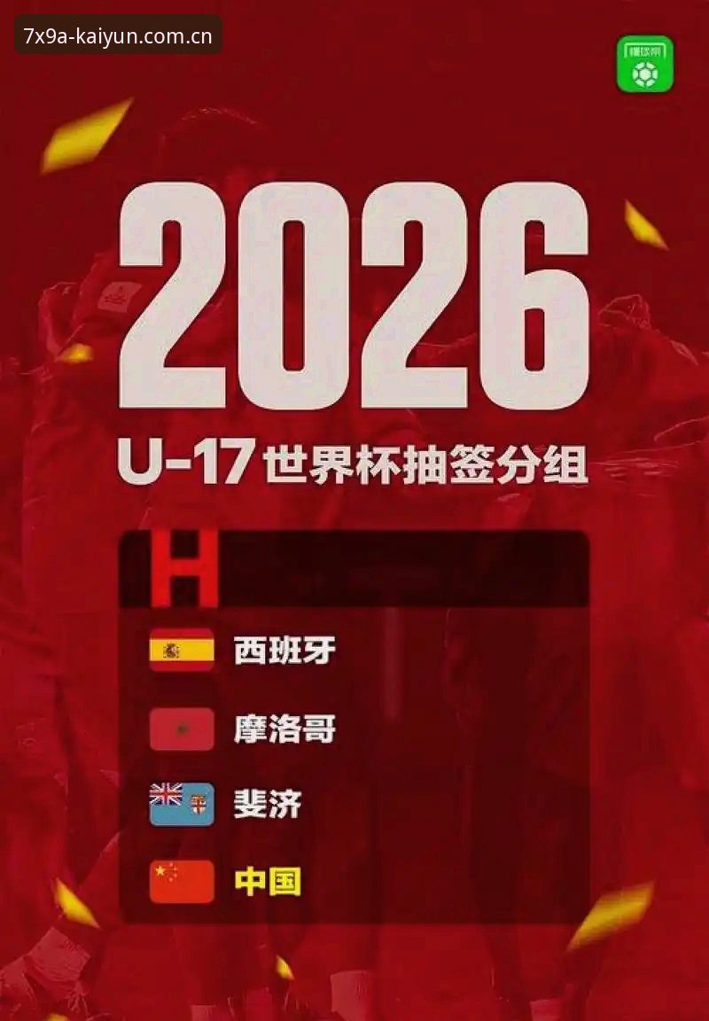 揭秘U17世界杯抽签玄机：中国足球少年如何迎战西班牙摩洛哥